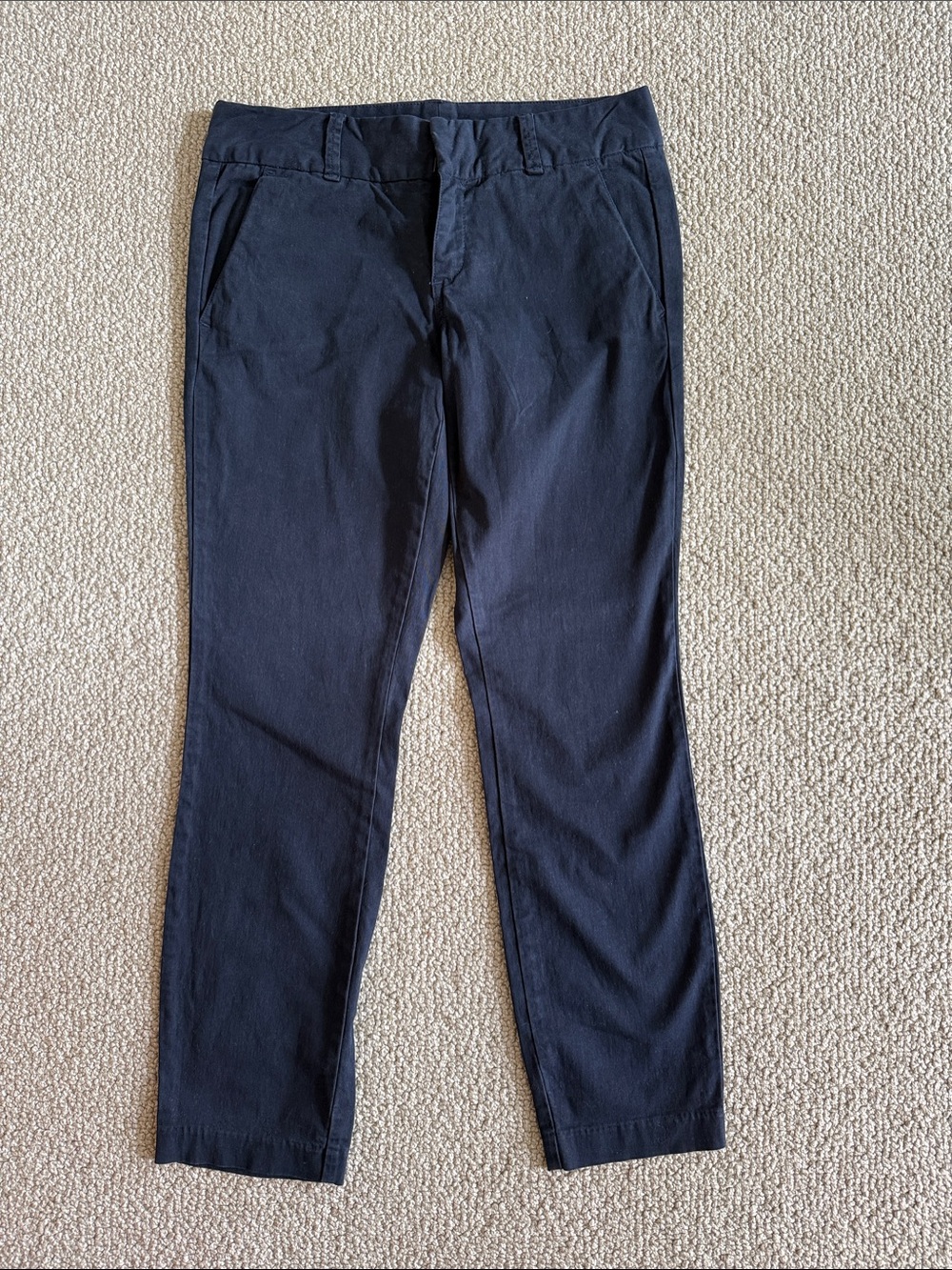 J. Crew Navy Cropped Ankle Pants Sz 4